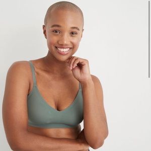 aerie real free padded bralette